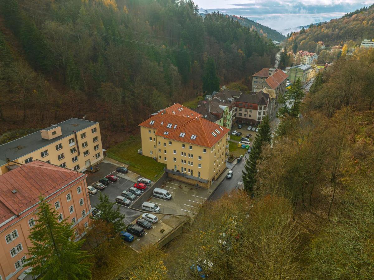 Forest Apartment With Sauna Jachymov Bagian luar foto