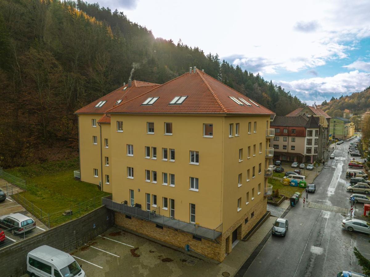 Forest Apartment With Sauna Jachymov Bagian luar foto
